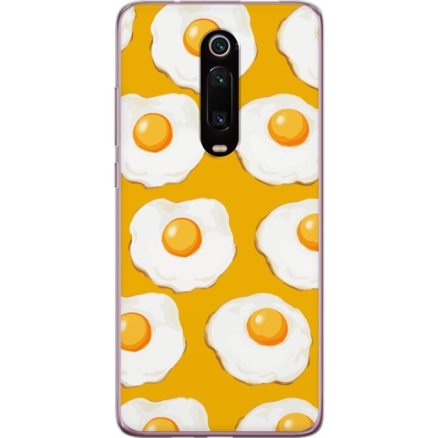 Mobilskal till Xiaomi Mi 9T Pro  med Stekt ägg motiv