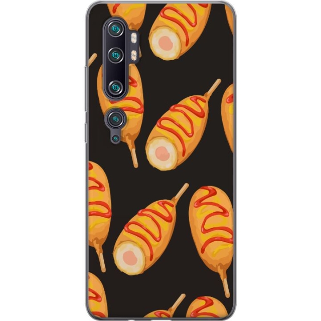 Mobilskal till Xiaomi Mi Note 10 Pro med Kycklingklubba motiv