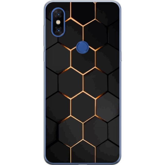 Mobilskal till Xiaomi Mi Mix 3 med Lyxigt Mönster motiv