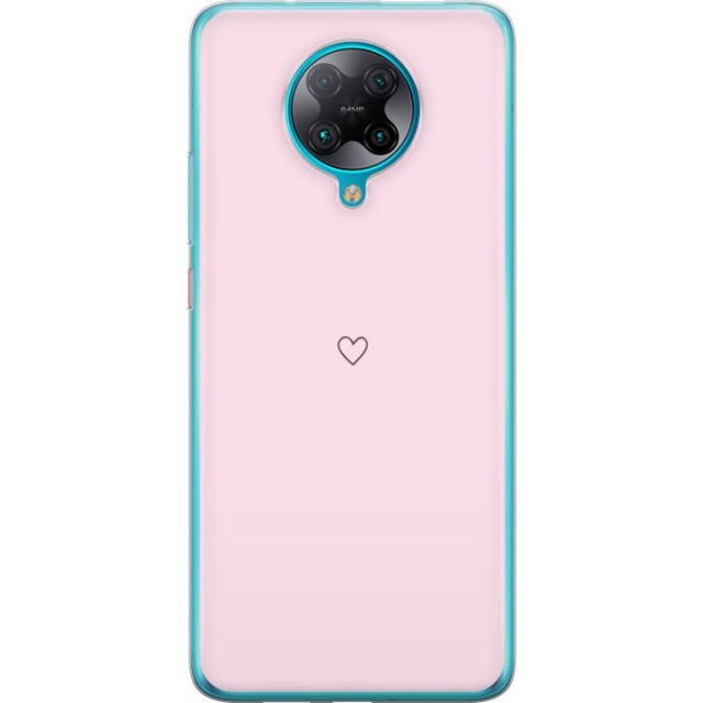 Mobilskal till Xiaomi Poco F2 Pro med Hjärta motiv
