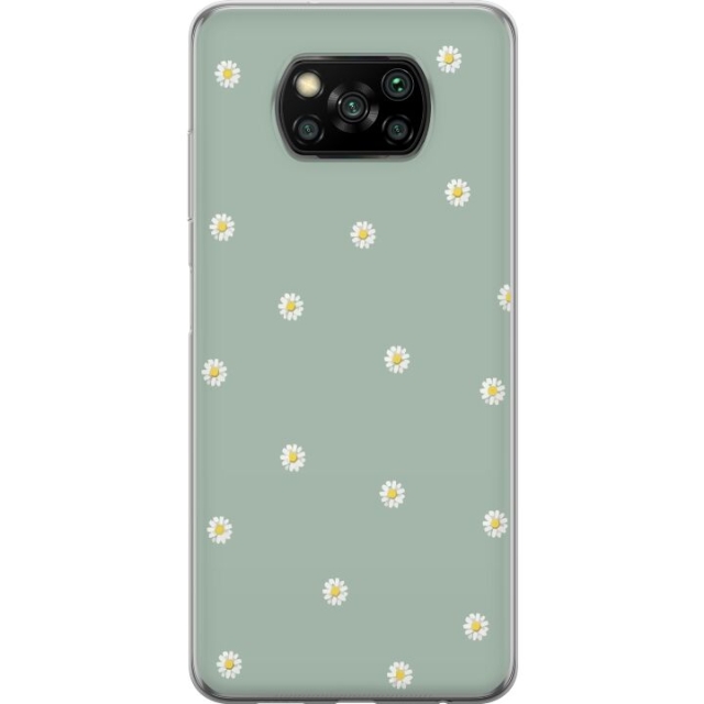 Mobilskal till Xiaomi Poco X3 NFC med Prästkragar motiv