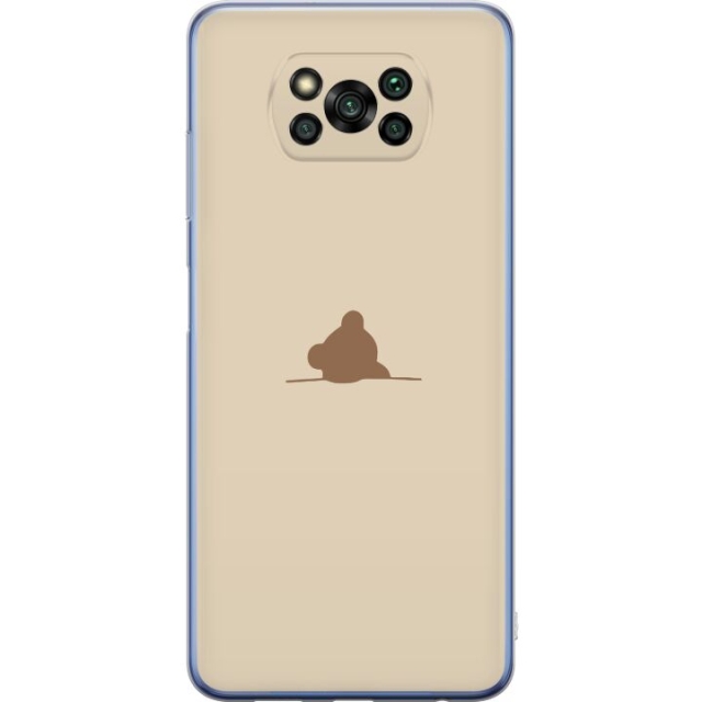 Mobilskal till Xiaomi Poco X3 Pro med Nalle motiv