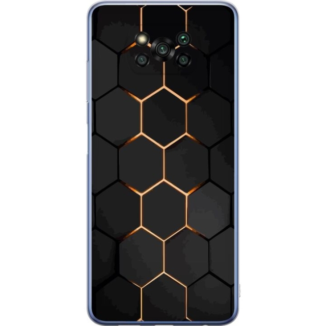 Mobilskal till Xiaomi Poco X3 Pro med Lyxigt Mönster motiv
