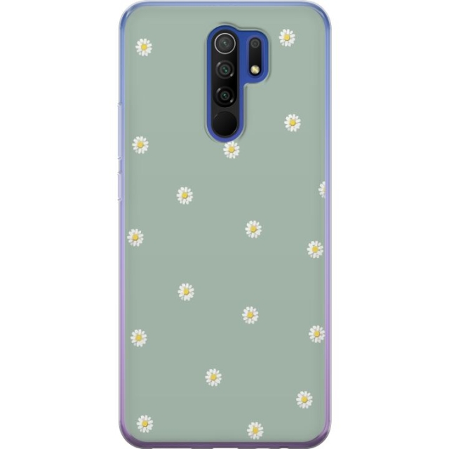 Mobilskal till Xiaomi Redmi 9 med Prästkragar motiv