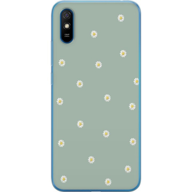 Mobilskal till Xiaomi Redmi 9A med Prästkragar motiv