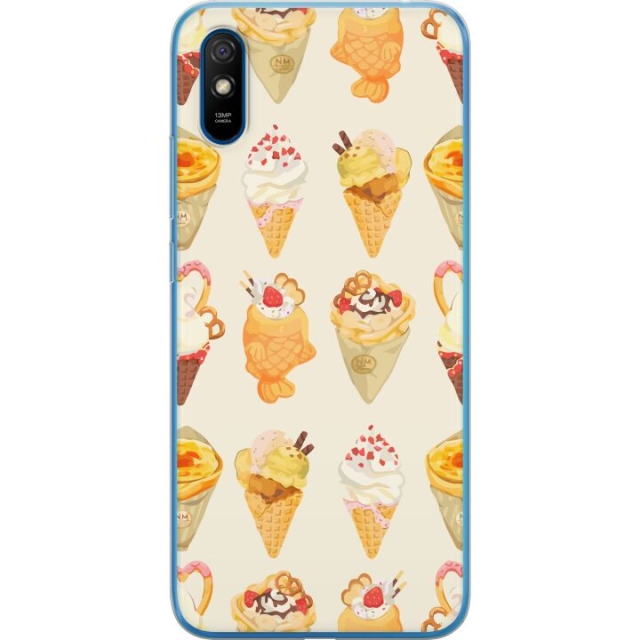 Mobilskal till Xiaomi Redmi 9A med Glassigt motiv