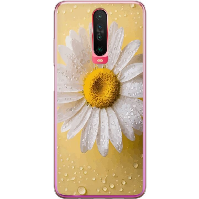 Mobilskal till Xiaomi Redmi K30 med Porslinsblomma motiv