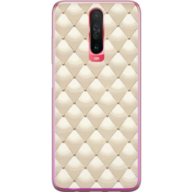 Mobilskal till Xiaomi Redmi K30 med Guldglans motiv