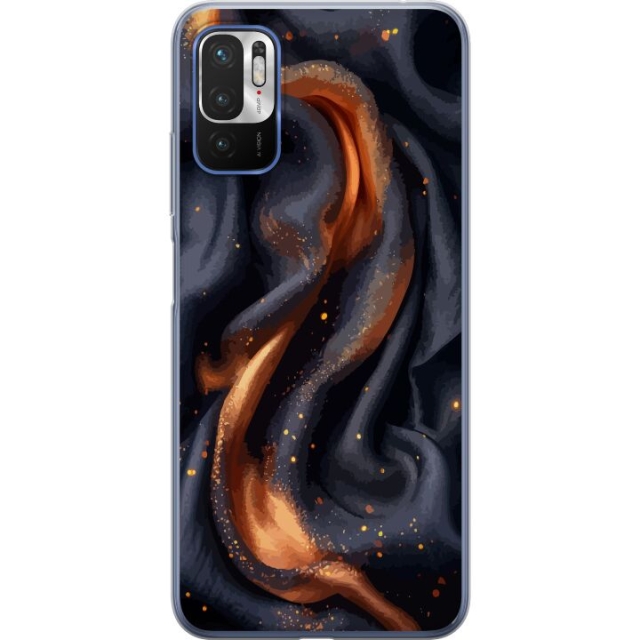 Mobilskal till Xiaomi Redmi Note 10 5G med Eldigt silke motiv