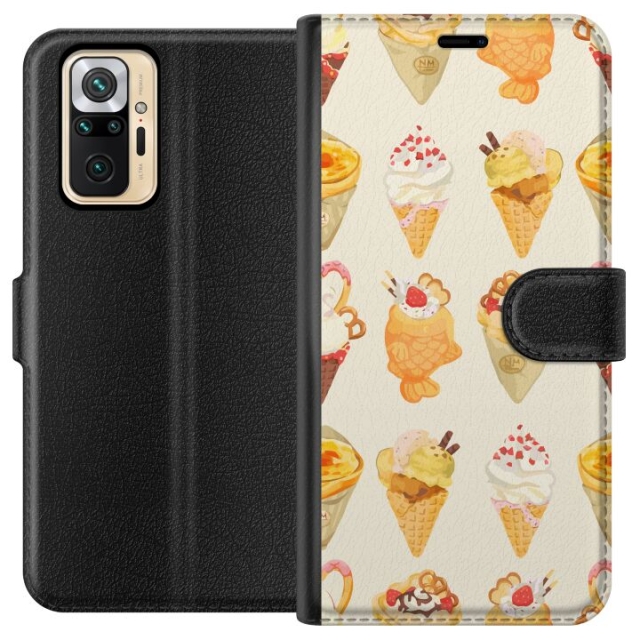Plånboksfodral till Xiaomi Redmi Note 10 Pro med Glassigt motiv