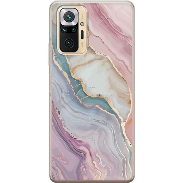 Mobilskal till Xiaomi Redmi Note 10 Pro med Marmor motiv