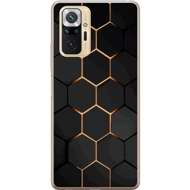 Mobilskal till Xiaomi Redmi Note 10 Pro med Lyxigt Mönster motiv