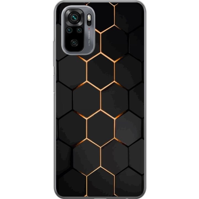 Mobilskal till Xiaomi Redmi Note 10S med Lyxigt Mönster motiv