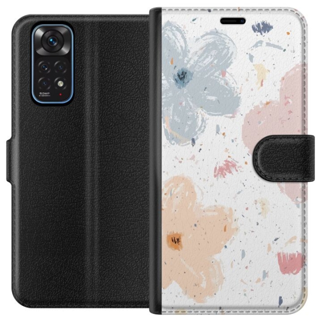 Plånboksfodral till Xiaomi Redmi Note 11 med Blommor motiv
