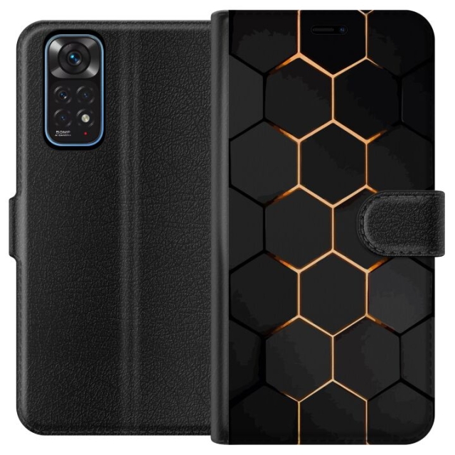 Plånboksfodral till Xiaomi Redmi Note 11 med Lyxigt Mönster motiv