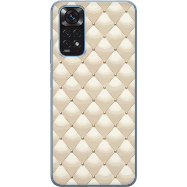 Mobilskal till Xiaomi Redmi Note 11 med Guldglans motiv