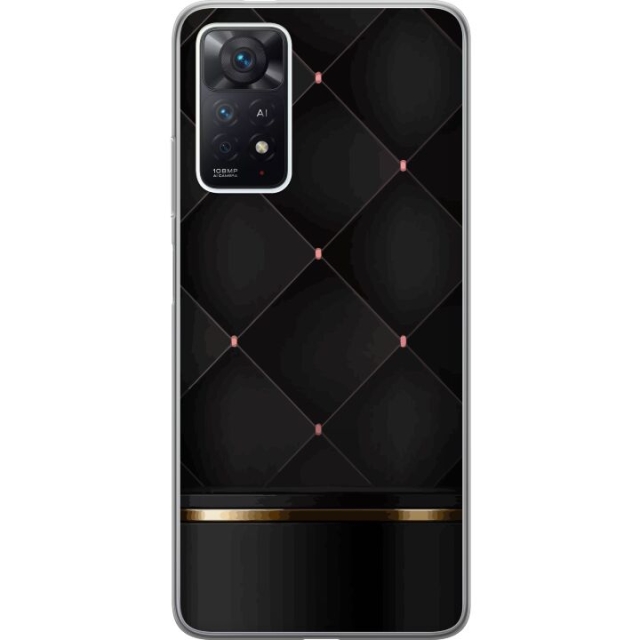Mobilskal till Xiaomi Redmi Note 11 Pro med Lyxig linje motiv