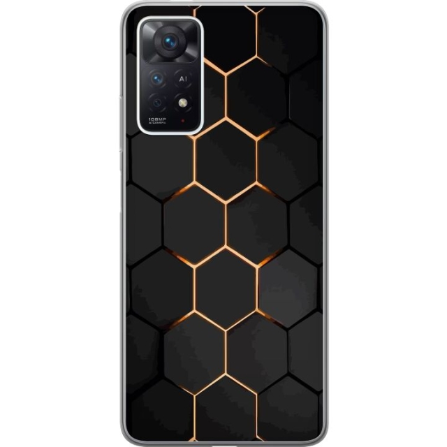 Mobilskal till Xiaomi Redmi Note 11 Pro med Lyxigt Mönster motiv