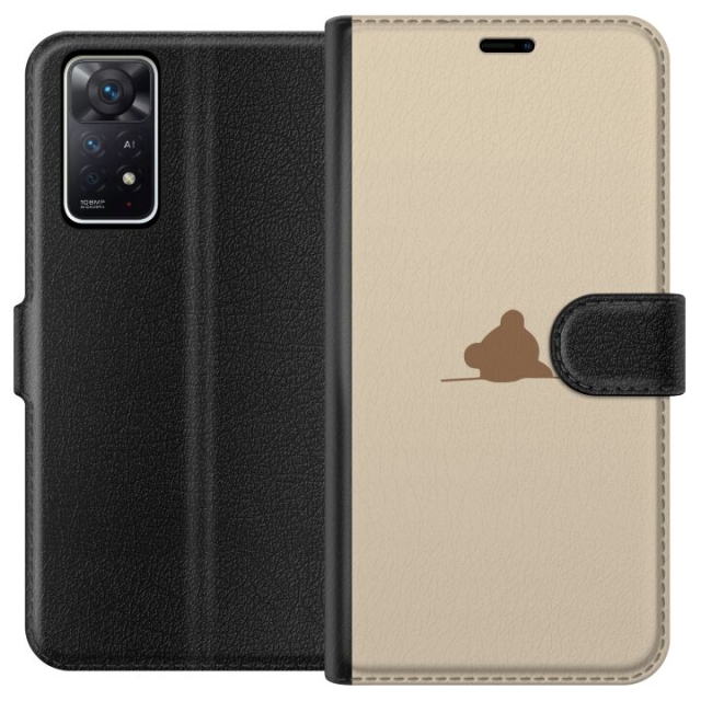 Plånboksfodral till Xiaomi Redmi Note 11 Pro 5G med Nalle motiv
