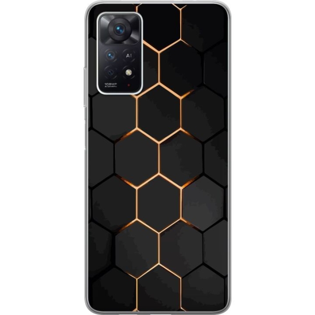 Mobilskal till Xiaomi Redmi Note 11 Pro 5G med Lyxigt Mönster motiv