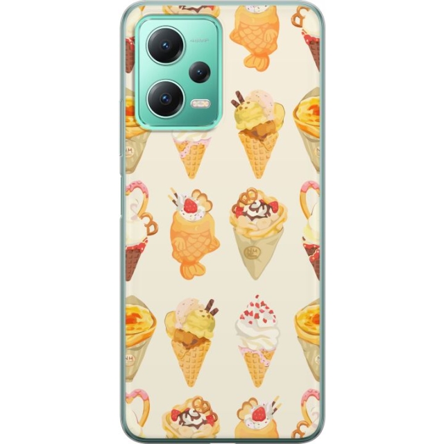 Mobilskal till Xiaomi Redmi Note 12 med Glassigt motiv