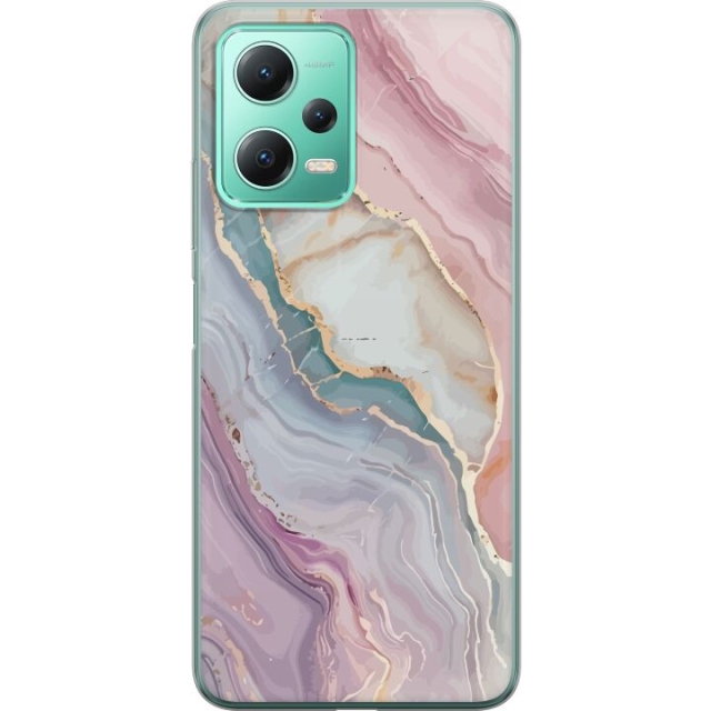 Mobilskal till Xiaomi Redmi Note 12 med Marmor motiv