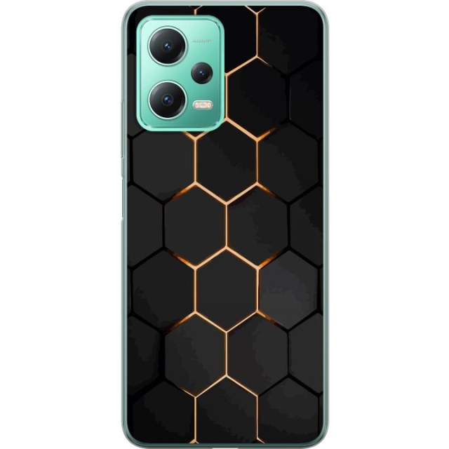 Mobilskal till Xiaomi Redmi Note 12 med Lyxigt Mönster motiv