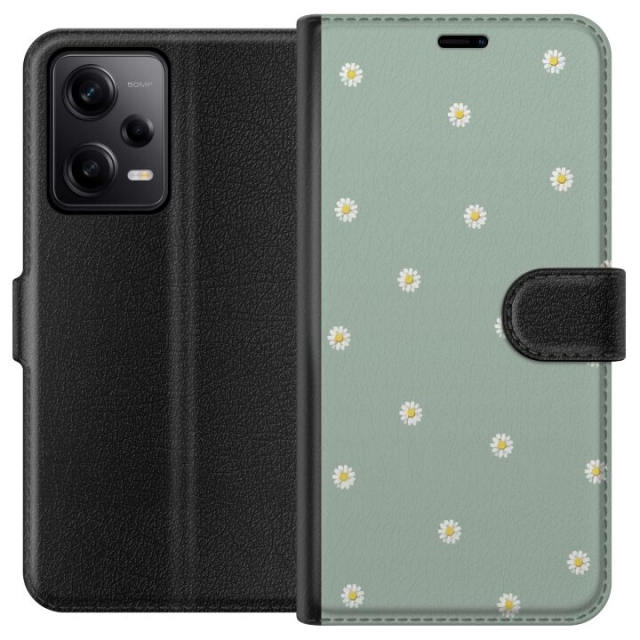 Plånboksfodral till Xiaomi Redmi Note 12 Pro med Prästkragar motiv
