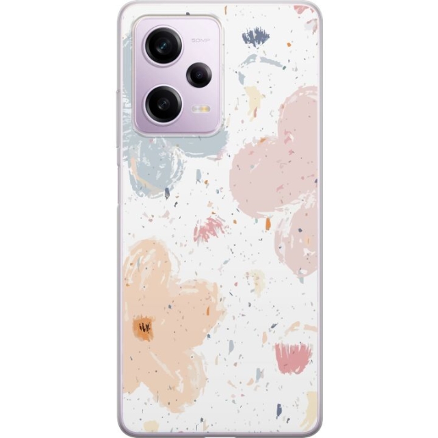 Mobilskal till Xiaomi Redmi Note 12 Pro med Blommor motiv