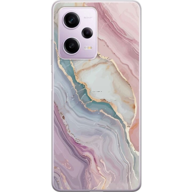 Mobilskal till Xiaomi Redmi Note 12 Pro med Marmor motiv