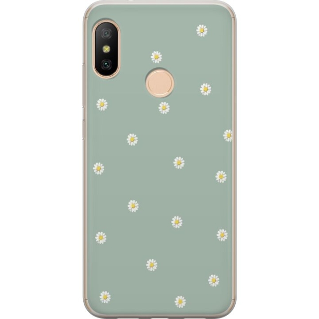 Mobilskal till Xiaomi Redmi 6 Pro med Prästkragar motiv