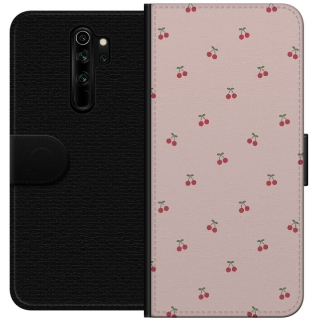 Plånboksfodral till Xiaomi Redmi Note 8 Pro  med Körsbär motiv