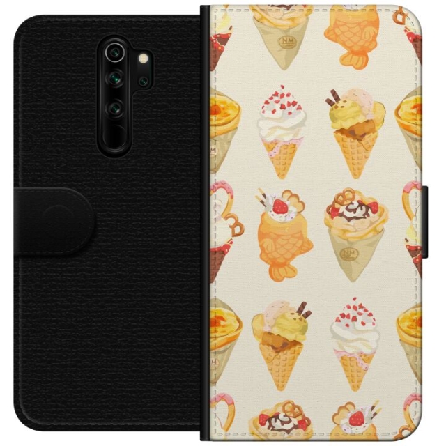 Plånboksfodral till Xiaomi Redmi Note 8 Pro  med Glassigt motiv