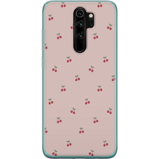 Mobilskal till Xiaomi Redmi Note 8 Pro  med Körsbär motiv