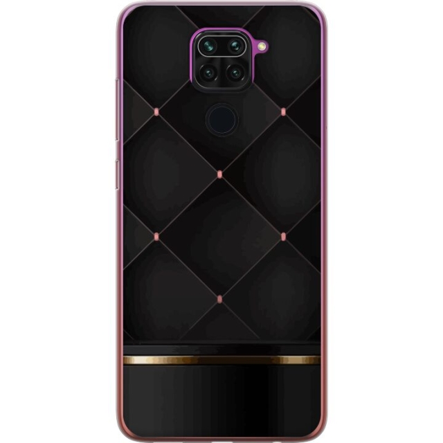 Mobilskal till Xiaomi Redmi Note 9 med Lyxig linje motiv