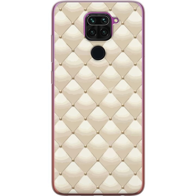Mobilskal till Xiaomi Redmi Note 9 med Guldglans motiv