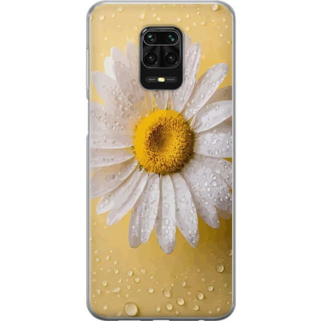 Mobilskal till Xiaomi Redmi Note 9S med Porslinsblomma motiv