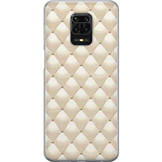 Mobilskal till Xiaomi Redmi Note 9S med Guldglans motiv