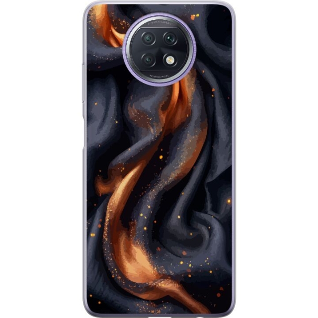 Mobilskal till Xiaomi Redmi Note 9T med Eldigt silke motiv