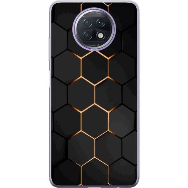 Mobilskal till Xiaomi Redmi Note 9T med Lyxigt Mönster motiv