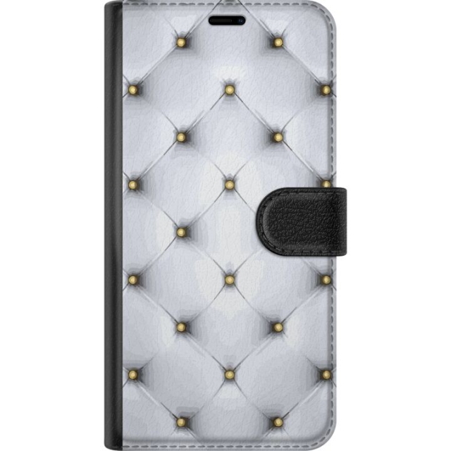 Plånboksfodral till ZTE Blade V50 Vita med Lyxigt motiv