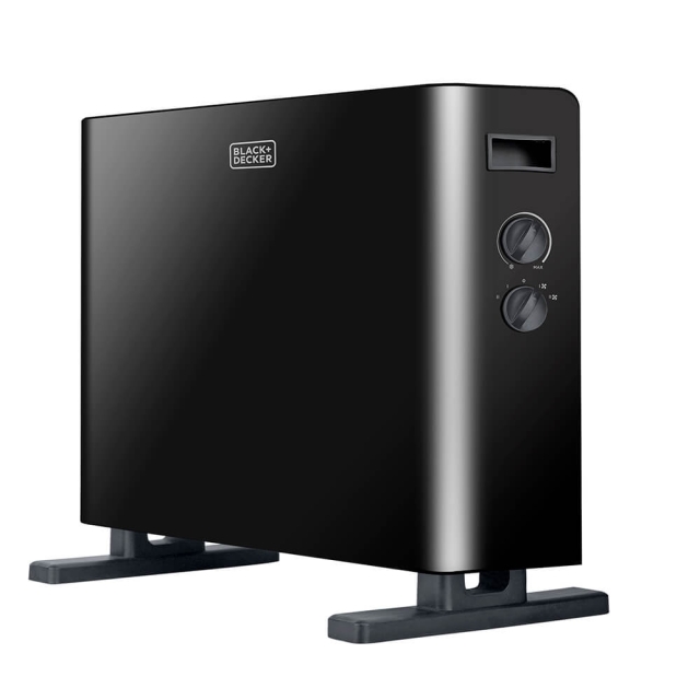 BLACK+DECKER Konvektorelement 2000W Svart