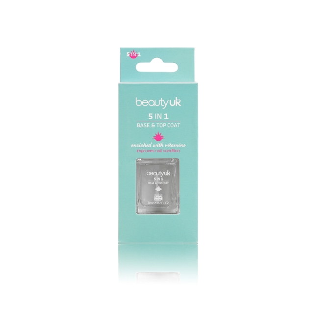 BeautyUK Beauty UK 5 In 1 Base & Top Coat