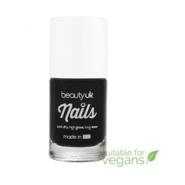 BeautyUK Beauty UK  Nail Polish no.22 - Black Out