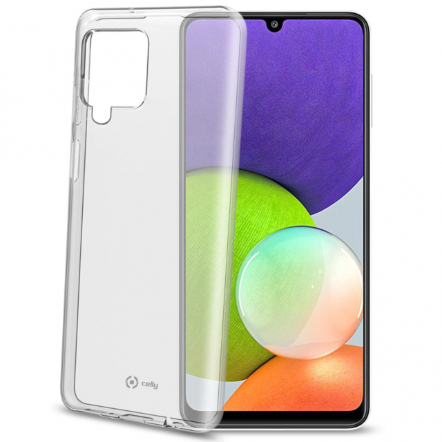Celly Gelskin TPU Cover Galaxy A22 4G Transparent