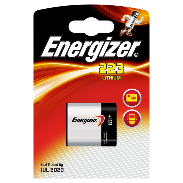 ENERGIZER Batteri CR223 Lithium 1-pack