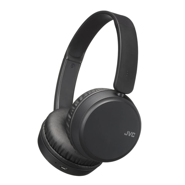 JVC Hörlur On-Ear Wireless HA-S35BT Svart