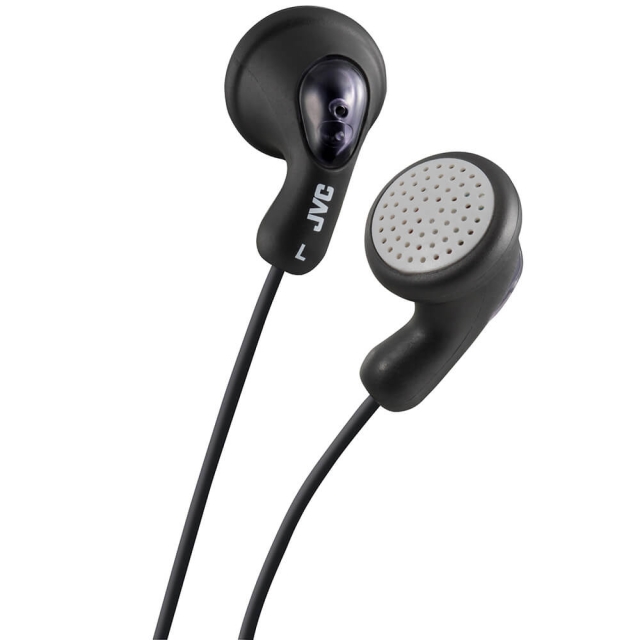 JVC Hörlur F14 Gumy In-Ear Svart
