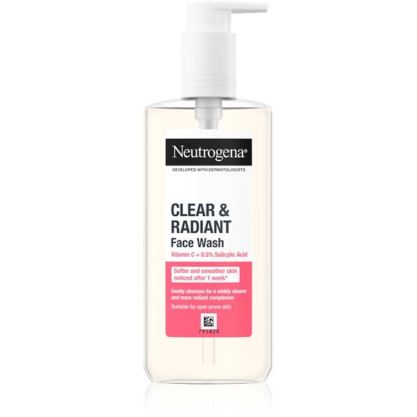 Neutrogena Clear & Radiant Face Wash 200ml