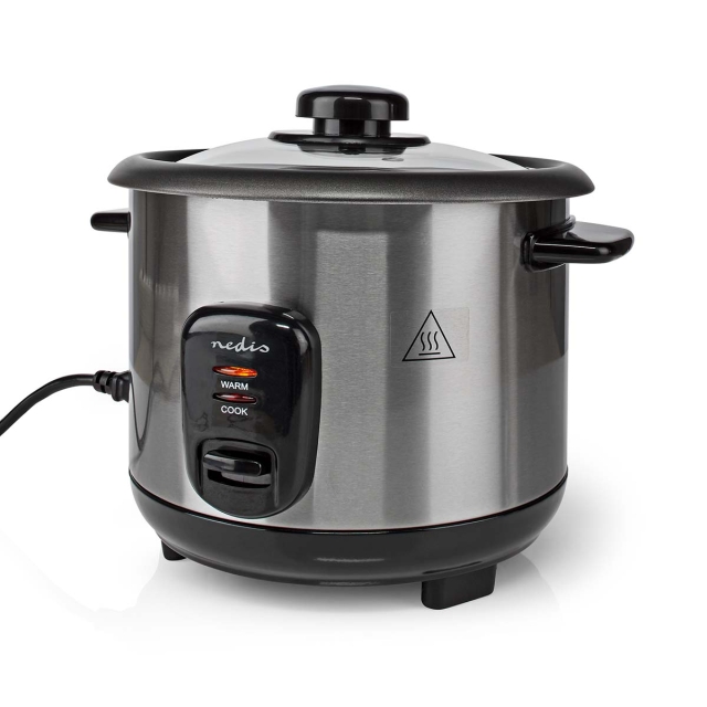 Nedis Riskokare | 1 l | 400 W | Non-stick beläggning | Avlägsningsbar skål | Automatisk avstängning